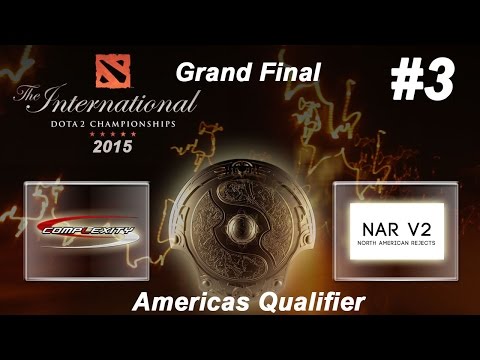Complexity vs Nar v2 Grand Final game 3 - Dota 2 The International 5 Americas Qualifier