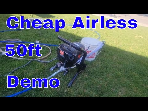 Vevor Airless Spray Rig with 50 ft Hose — Cheapest Airless on Amazon