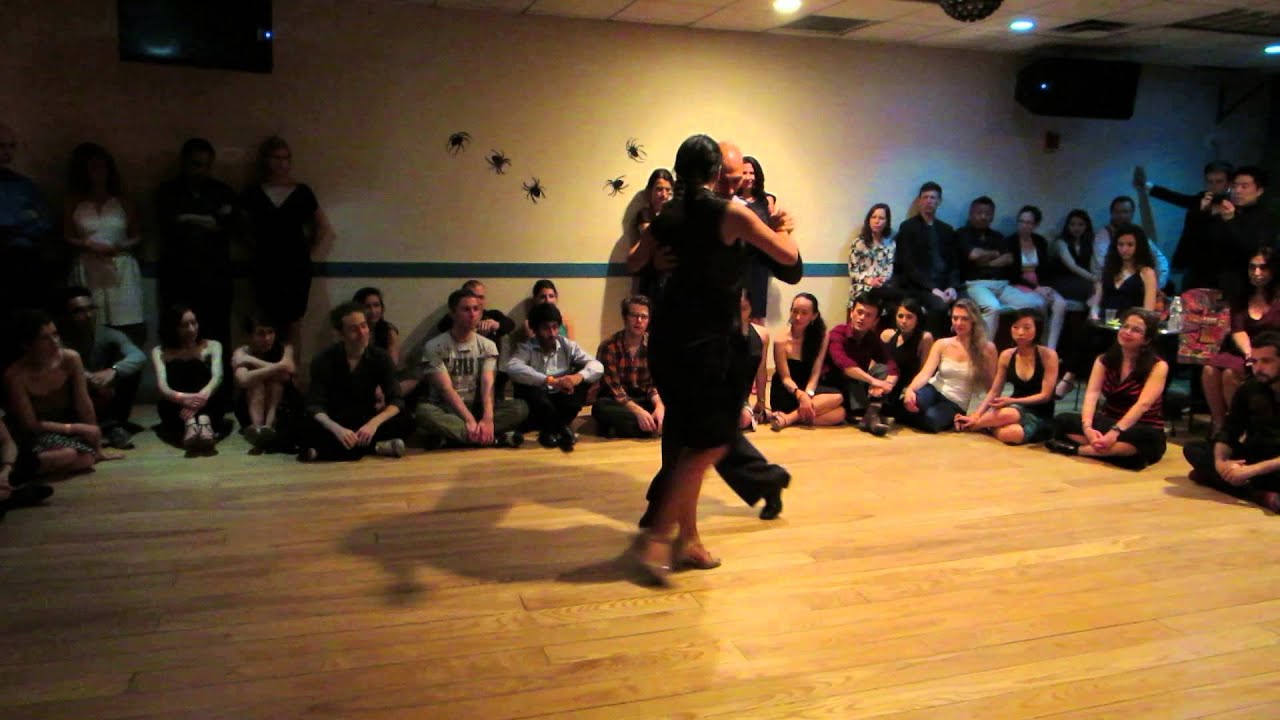 Javier Antar and Kara Wenham @ Tango Cafe NYC 2014