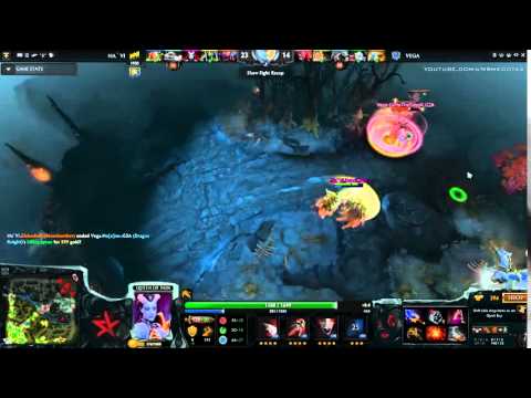 Dendi Queen of Pain   NaVi vs Vega Highlights must see