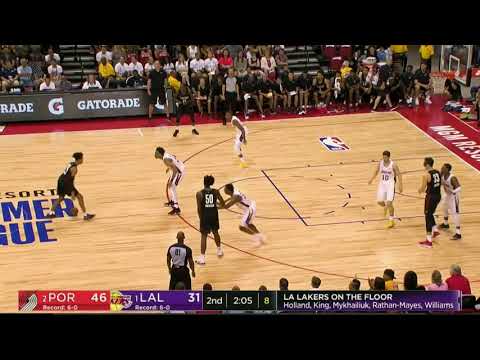 Highlights: Trail Blazers 91, Lakers 73 | Summer League 2018