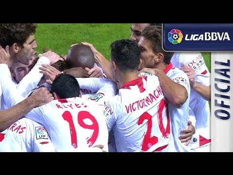 Gol de Mbia (2-0) en el Sevilla FC - Real Betis - HD
