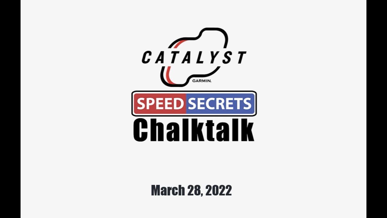 Speed Secrets Chalktalk: Garmin Catalyst™ Best Practices & Tech Q&A