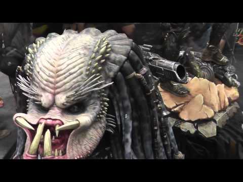 PREDATOR MASKED HUNTER, ELDER AND MACHIKO NOGUCHI SDCC 2014