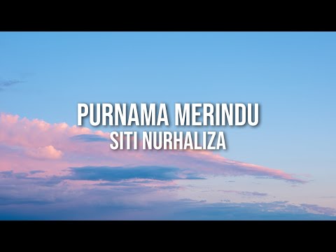 Siti Nurhaliza - Purnama Merindu（Lirik Video)