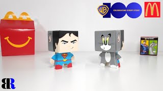 2023 Warner Bros 100th Anniversary McDonalds Happy Meal Set Collection | SUPERMAN & TOM