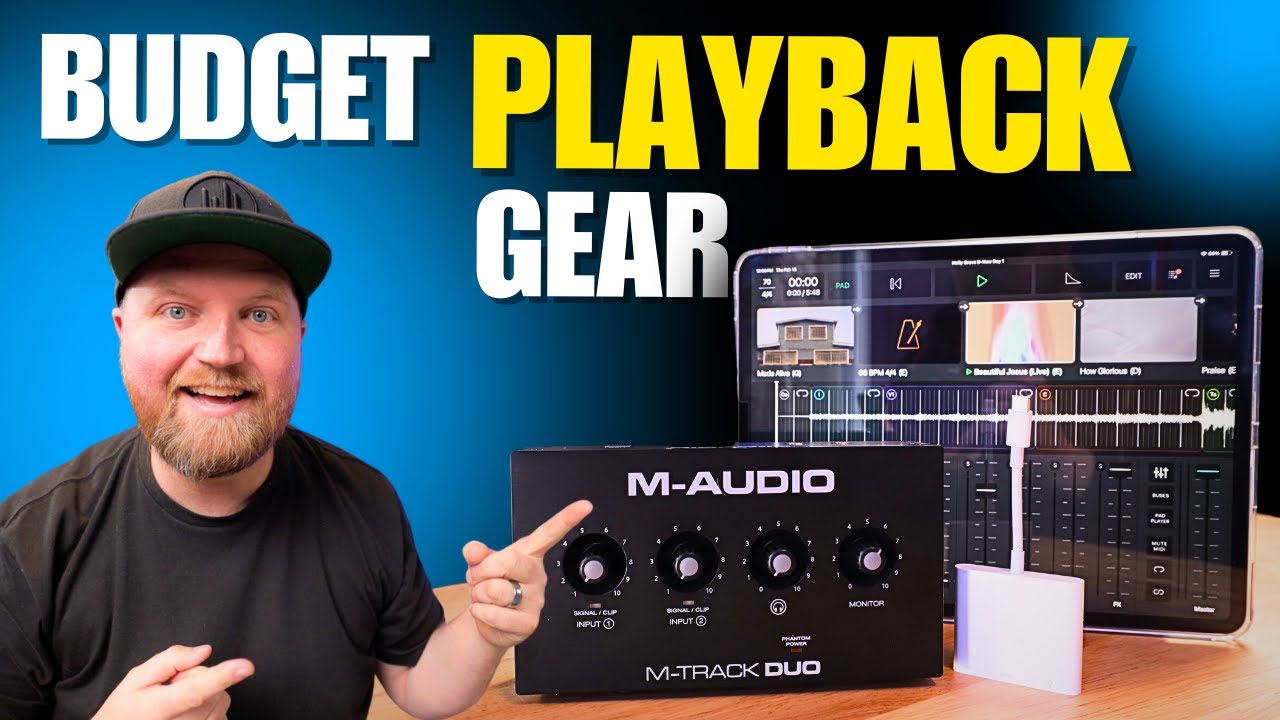 Everything you need to run Multitracks PLAYBACK on a Budget!