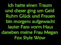 Kay One - Ich hatte einen Traum 