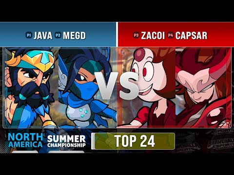 Java & megd VS Zacoi & Capsar - Top 24 - NA - Summer Championship 2022 - Doubles