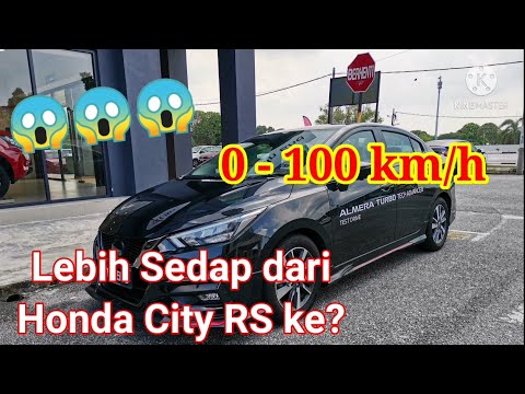 Nissan Almera: 0-100km/h & Test Drive. Is it better than Honda City RS?