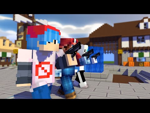 FIRST MEET YAY ARIGATO PAW CHALLENGE | FNF BOYFRIEND, SANS, MARIO - MINECRAFT ANIMATION #shorts