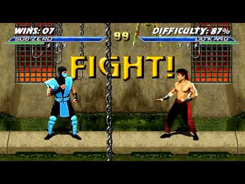 Mortal Kombat Chaotic 2: New Era - MK2 Sub-Zero playthrough