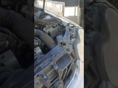 Mercedes Benz c230 power steering leak high pressure line part 1
