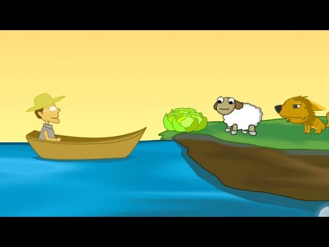 River Crossing - Wolf, Sheep, Cabbage