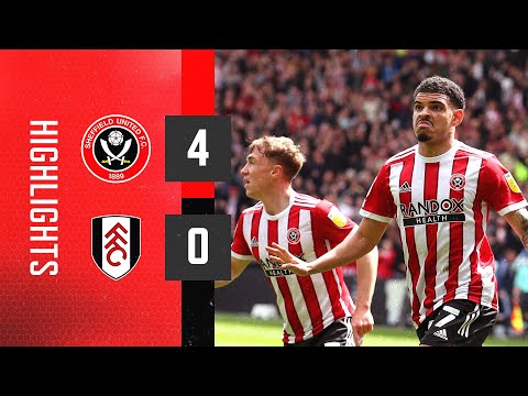 Sheffield United 4-0 Fulham | EFL Championship highlights | Gibbs-White, Berge, Ndiaye & Stevens. 🔥
