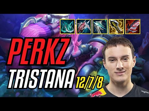 PERKZ - TRISTANA vs SYNDRA MID - EUW RANKED - PATCH 11.8