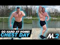 STUPID CHEST PUMP! - Resistance-Band Workout Day 12 - Daily Home Workout with Marc Lobliner