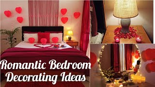 Valentine's Day Bedroom Decorating Idea 2021|Romantic room decoration ideas|Bedroom decorating ideas