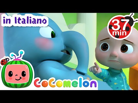 Dieci bimbi nel letto | CoComelon Italiano - Canzoni per Bambini