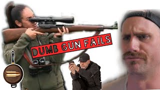 Dumb People With Guns (Best Gun Fails) Try Not To Laugh