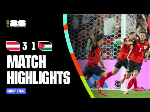 Austria 3-1 Jordania