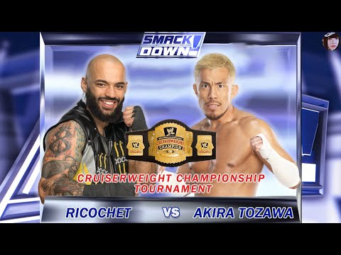 [WWE2K24 UNIVERSE MODE] Y1 E1 SD Akira Tozawa VS Ricochet