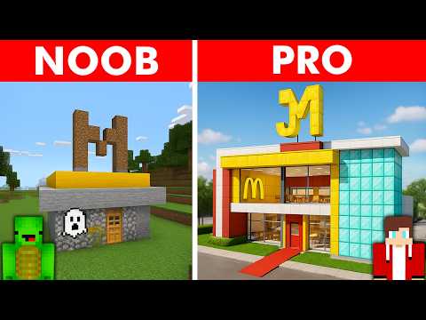 POOR vs RICH McDonalds Battle in Minecraft