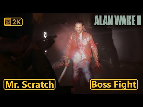 Mr. Scratch Boss Fight - Alan Wake 2