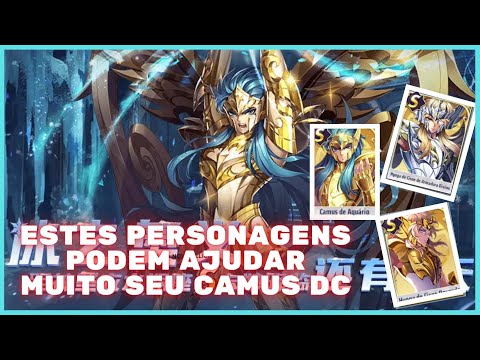 Saint seiya awakening: times e personagens para usar junto do camus dc!