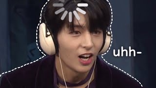 golden child yelling in silence for almost 4 minutes (CRACK) (golden child fact in star/christmas)