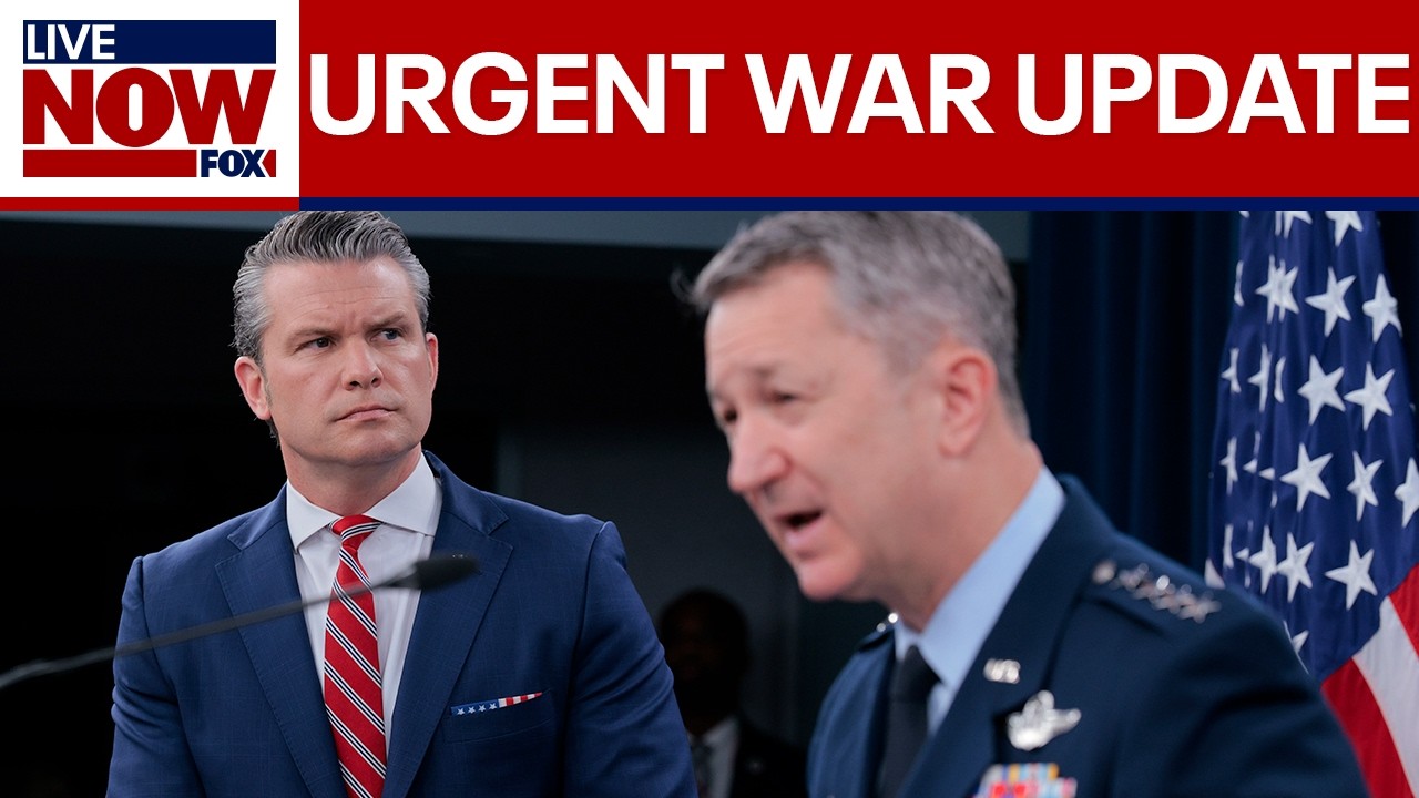 Hegseth, Caine provide urgent update on Iran war amid escalating hostilities
