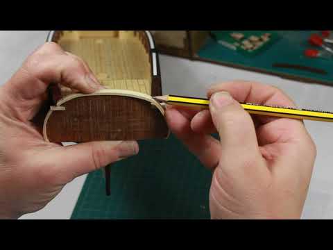 CASCO-42- Como hacer el espejo de popa 1. HMS BEAGLE - Modelismo Naval