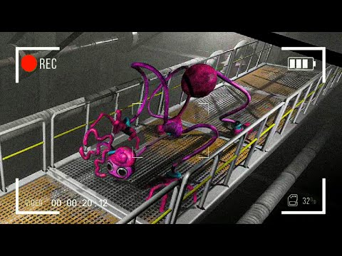 Hidden Camera RECORDED Mommy Long Legs ESCAPE! (Poppy Playtime)