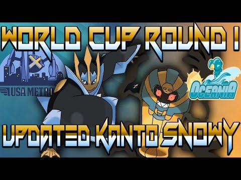 World Cup of Pokémon XII-Round 1: Updated Kanto vs Snowy (Sun&Moon OU) w/Dokkerich