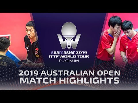 [2019 ITTF Australian Open]  Ma Long/Lin Gaoyuan vs Xu Xin/Fan Zhendong 