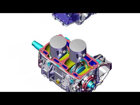 Look inside the Ski-Doo 850 E-TEC Engine's Top End