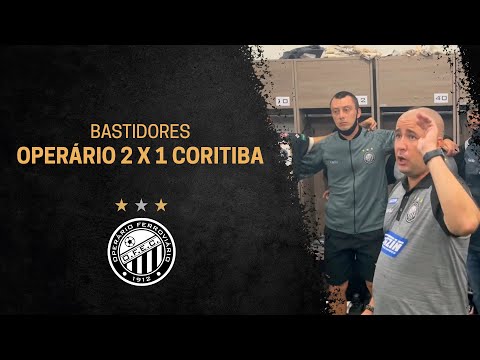 BASTIDORES - OPERÁRIO 2x1 CORITIBA - 28/01/2022
