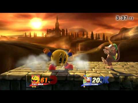 SSB4 Wii U / For Glory / 1 on 1: Pac-Attack!