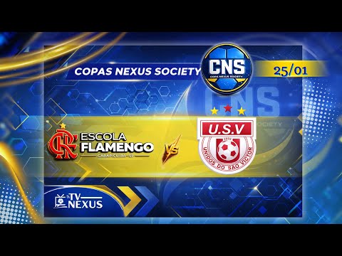 🏆  COPA CNS 2026 || Escola Flamengo Carapicuiba X Unidos do São Victor  - Sub 14