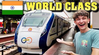Riding India's LUXURY High-Speed Train! | Vande Bharat Express in Kerala 🇮🇳