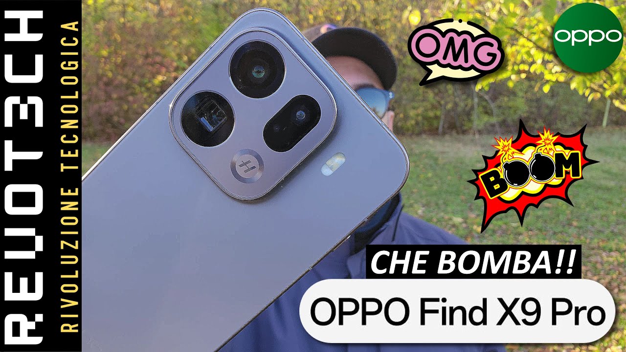 Oppo Find X9 Pro: Panoramica e Prime Impressioni (TANTA ROBA!)