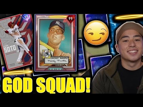 THE BEST GOD SQUAD IN MLB THE SHOW 20...