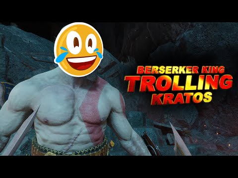 Kratos Got Trolled By Berserker King 🤣 God Of War Ragnarok