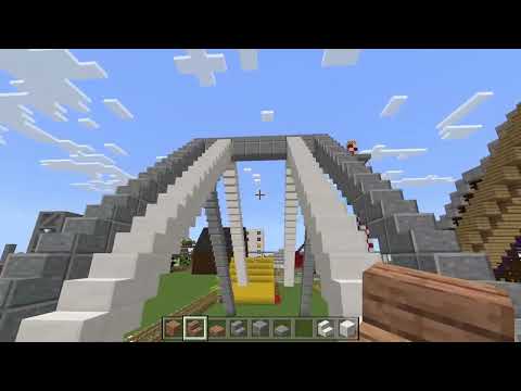 Building a town fair in minecraft part 10 Building Tutorials episode 215