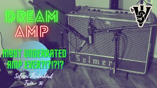 Video thumbnail for The Most Underrated and Magic Amp Ever??  - Selmer Thunderbird Twin 30 by Josh Smith (Guitarzan)