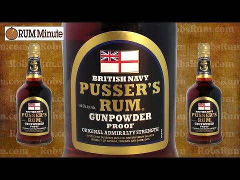 Pussers Gunpowder Proof Navy Rum