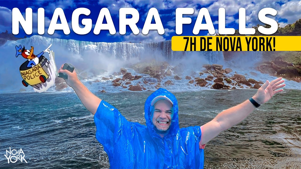 Visitamos as CATARATAS DO NIÁGARA em Nova York (e não foi num barril)