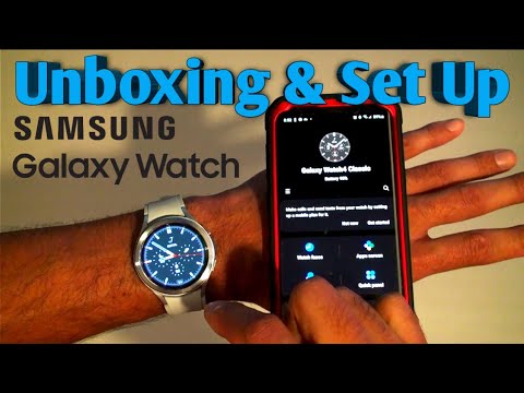 Samsung Galaxy Watch4 Classic 46mm Smart Watch - [Unboxing & Set Up]