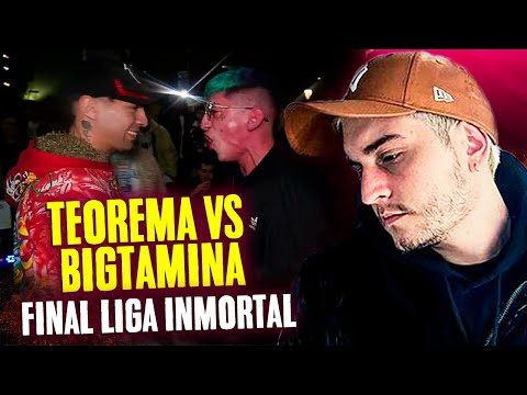 KHAN REACCIONA A TEOREMA vs. BIGTAMINA 🏆 LA FINAL LIGA INMORTAL