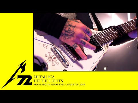 Metallica: Hit the Lights (Minneapolis, MN - August 16, 2024)